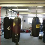 Washington Boxing Academy - Custom 12 station heavy bag stand